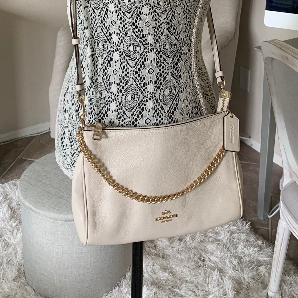 Coach cross over purse - Cream/beige